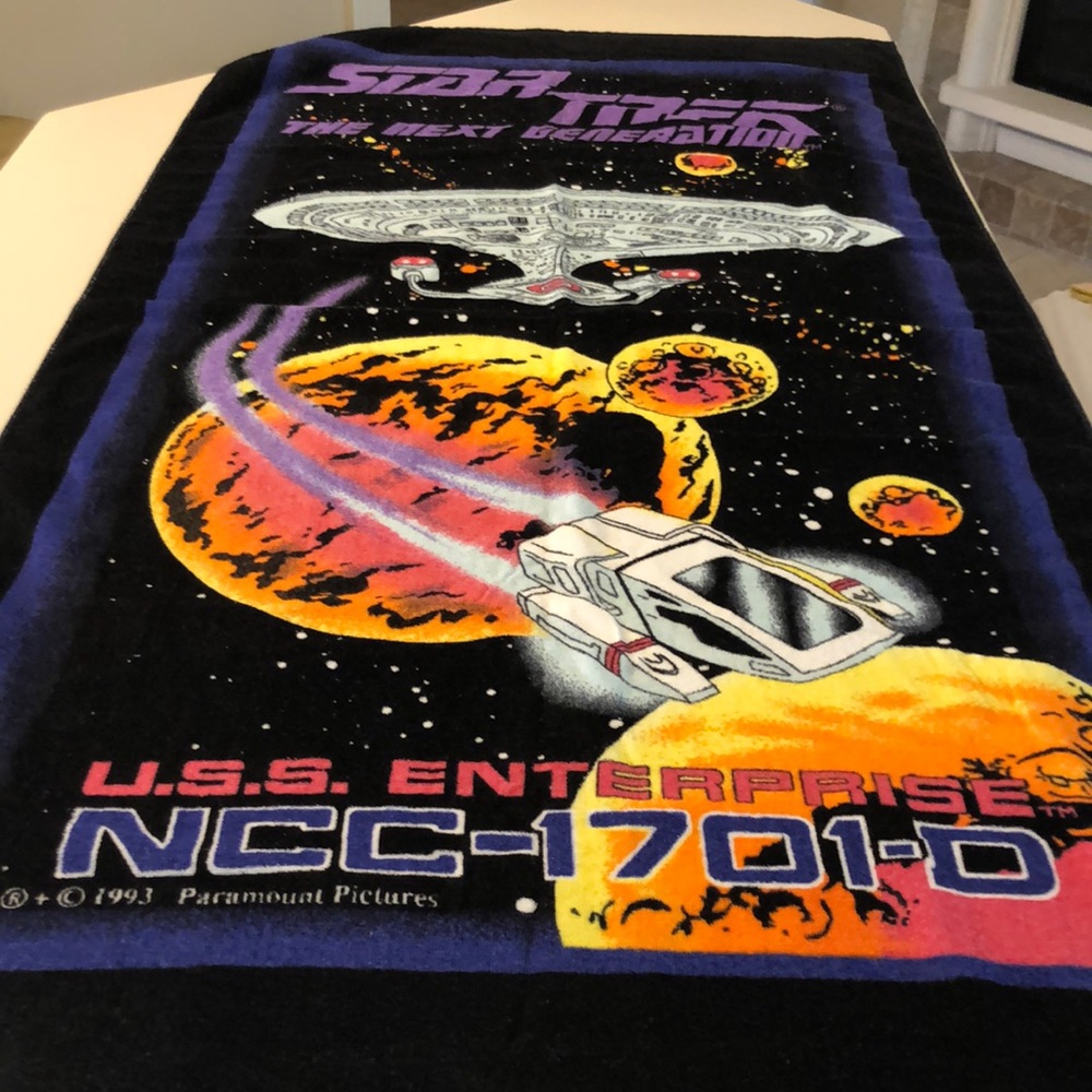 Star Trek beach towel